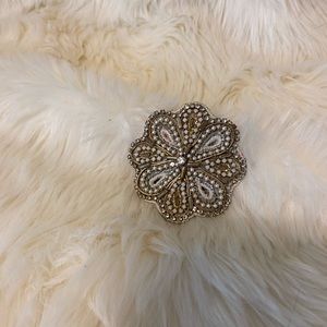 Anthropologie Gold Hair Clip